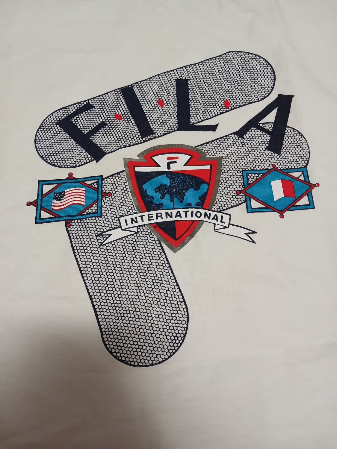Fila 00's international 빈티지 로고 반팔티  상품이미지2