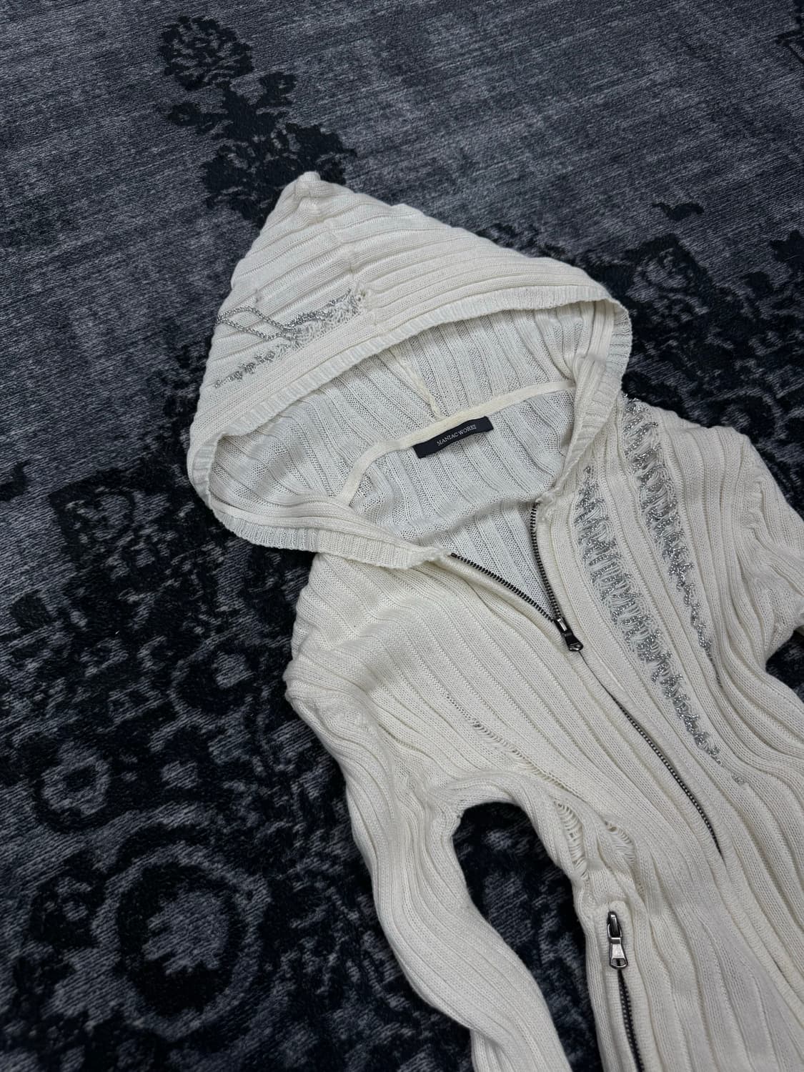 Maniac works 00s archive distressed chai 상품이미지2