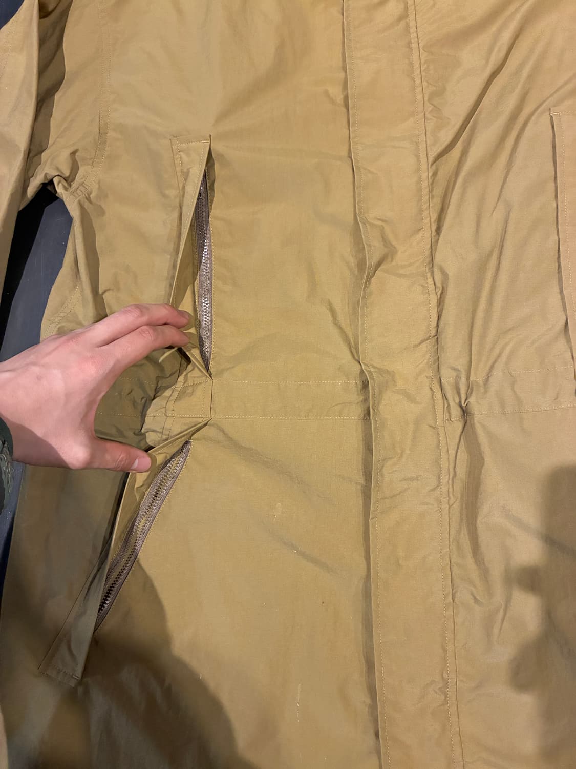 S-M) 데우스엑스마키나 야상 파카 브라운 상품이미지7