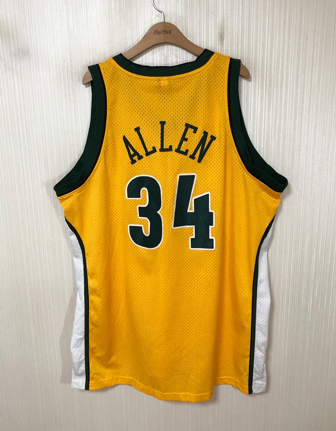 NBA 리복 04-05 시애틀슈퍼소닉스 올드유니폼 2XL(해외) 레이앨런 상품이미지8