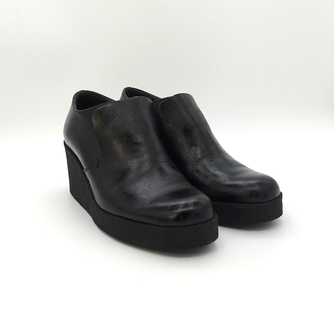 [3] Y's Yohjiyamamoto 와이즈 요지야마모토 레더 부츠  상품이미지4