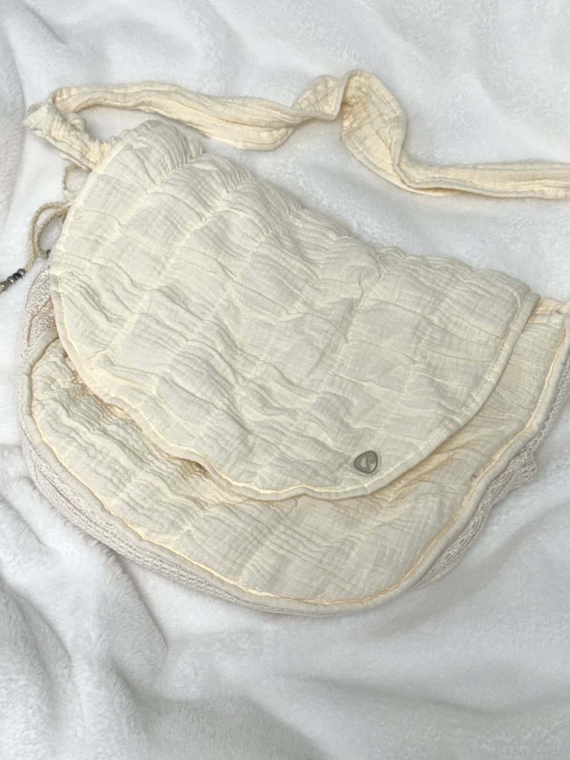 코이세이오 퀼티드 크로스백 아이보리 상품이미지2