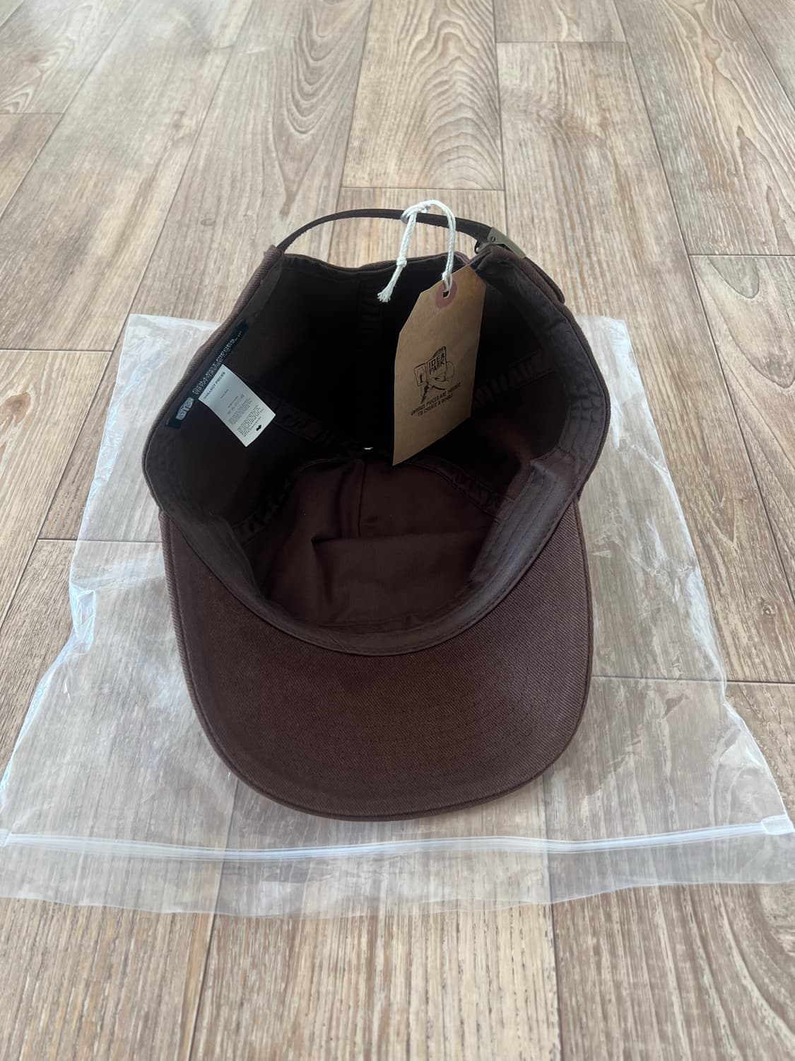 컬렉트피시스 THREE 5 PANEL CAP brown 상품이미지4