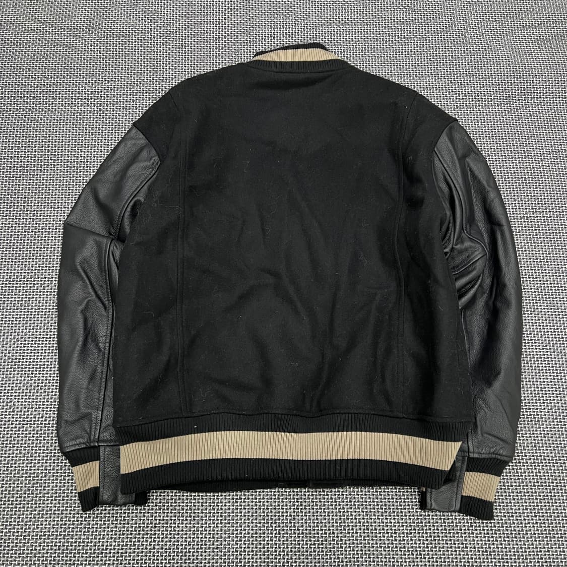 프리즘웍스 울 레더 바시티 상품이미지4