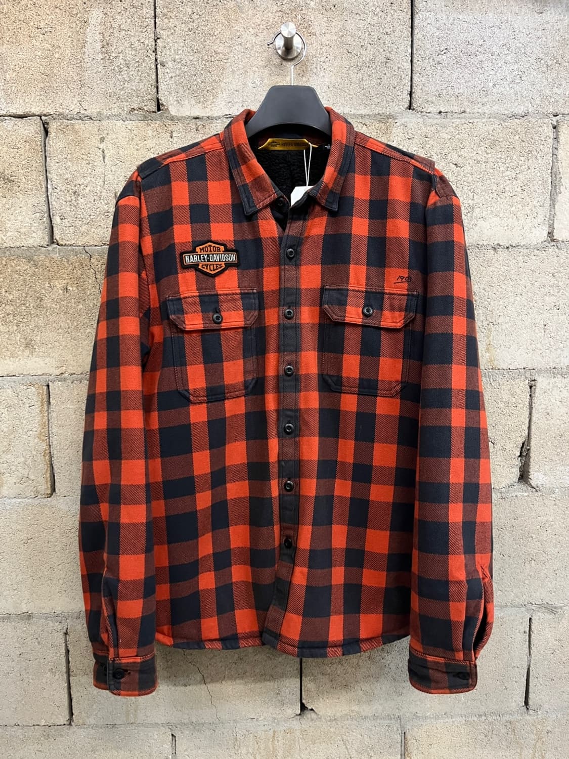할리 데이비슨 플란넬 인슐레이티드 셔츠 자켓 상품이미지1