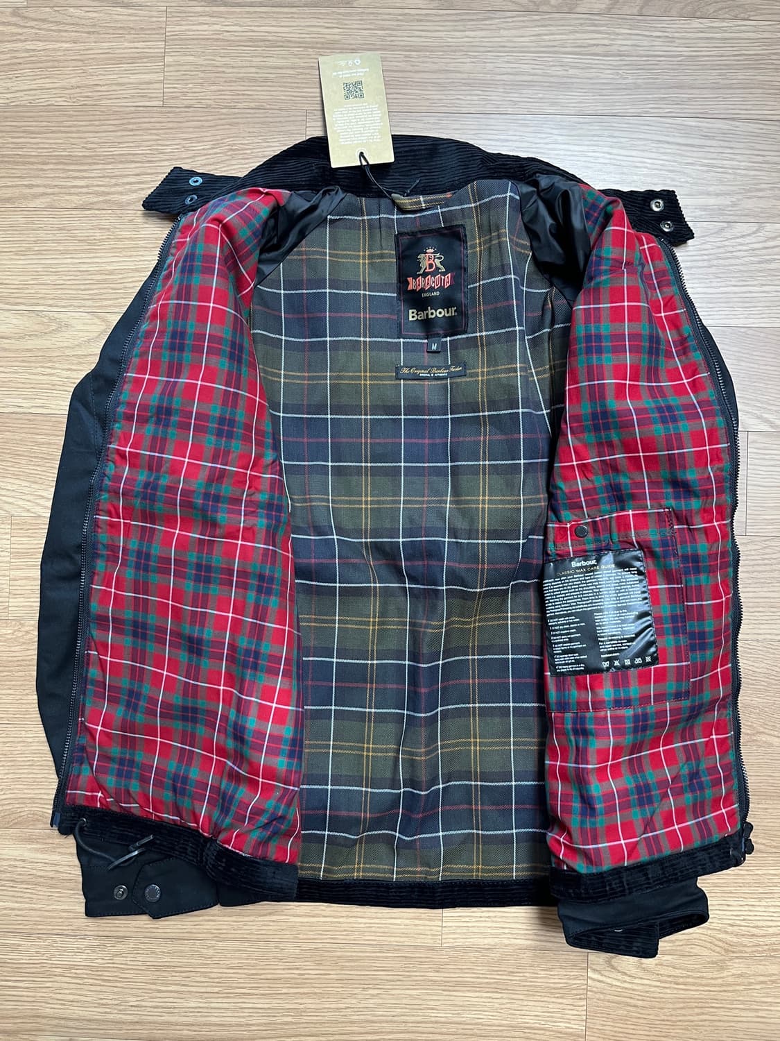 바버 X 바라쿠타 G4 왁스자켓 상품이미지3