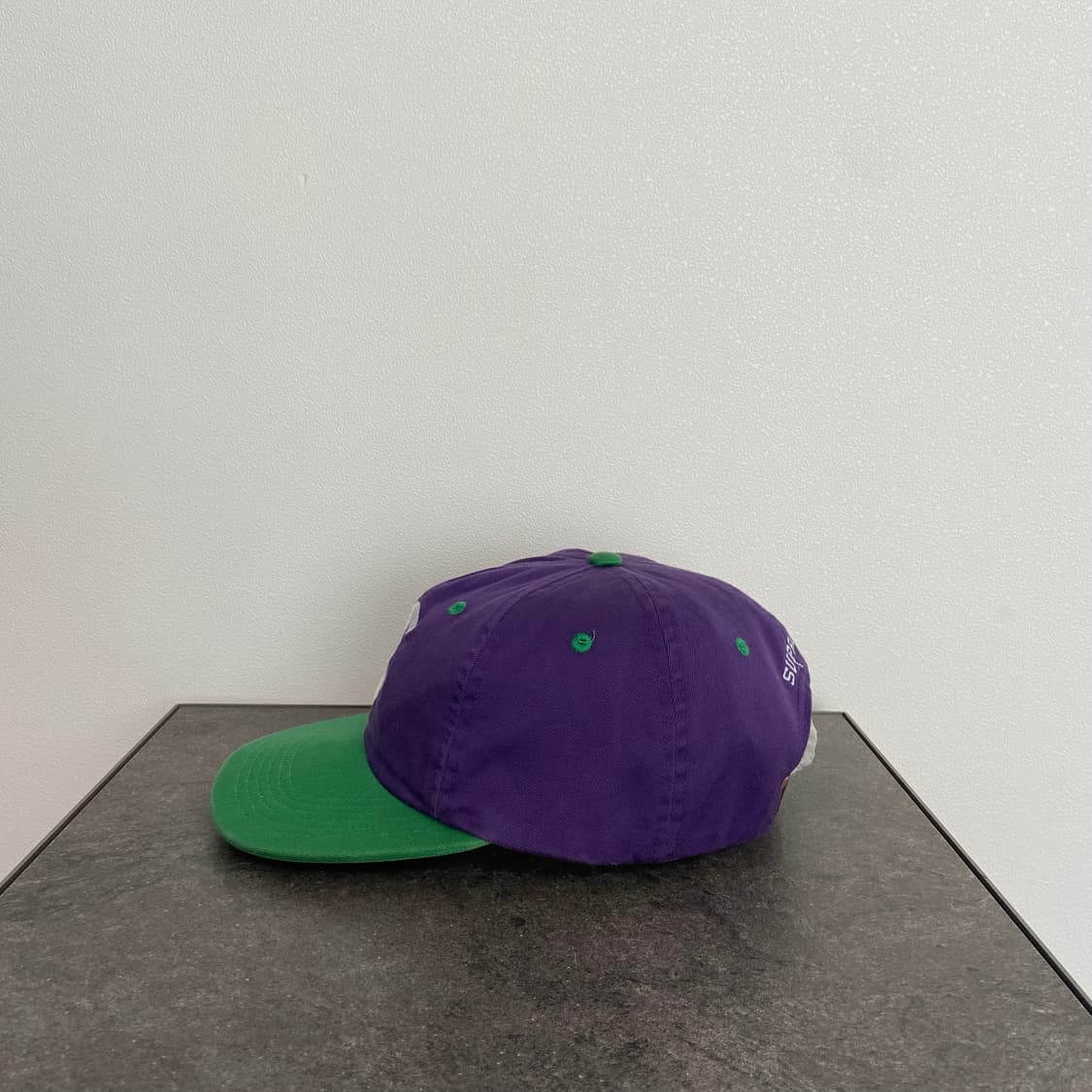 (OS) 슈프림 S로고 볼캡 모자 퍼플 그린 상품이미지2