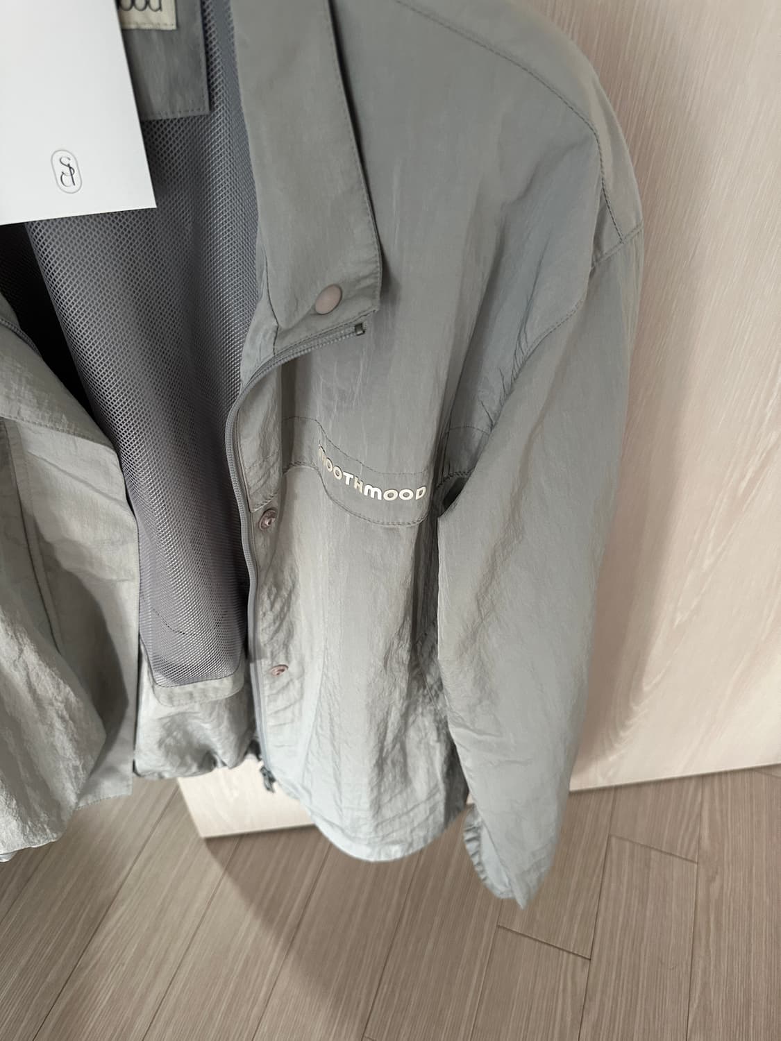 스무드무드 Gray Voyage Wind Stopper 바람막이 상품이미지3