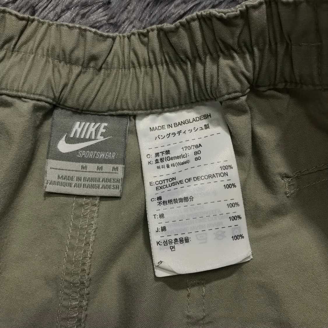 [[M(31), A급] 나이키(NIKE) 하프 카고팬츠p195 상품이미지6