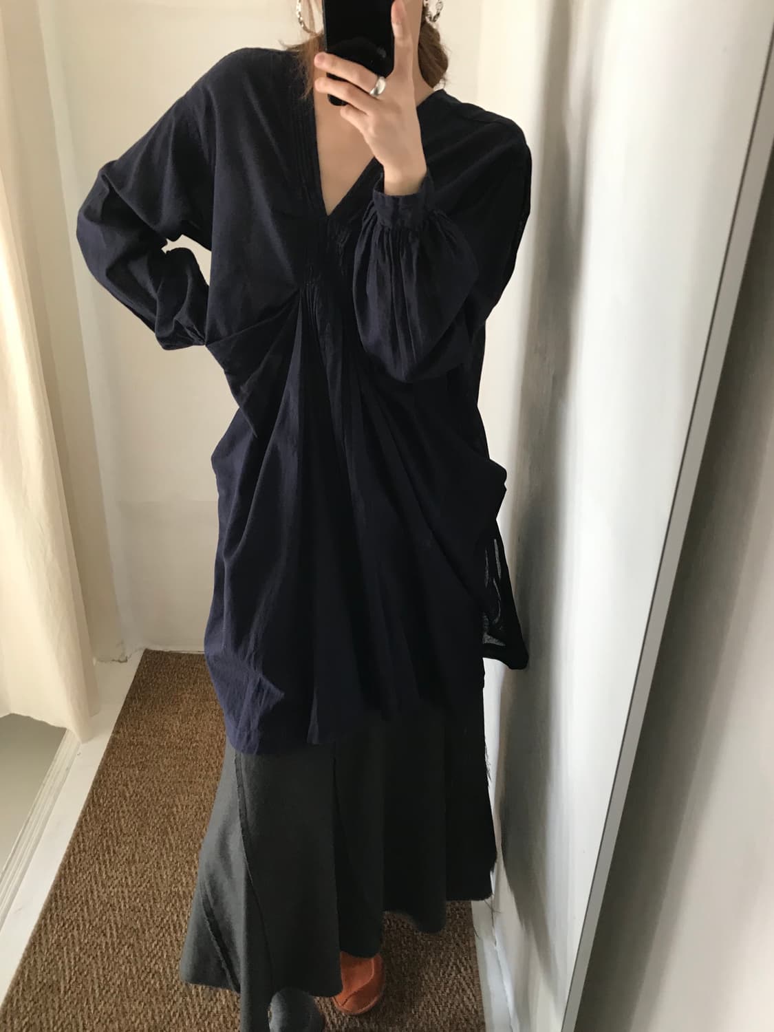 shirring cotton blouse 상품이미지5