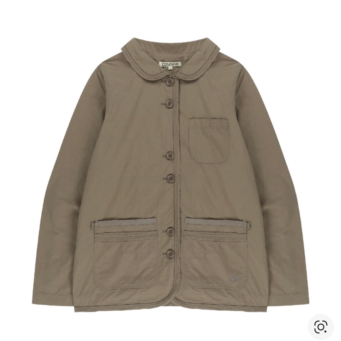 coyseio 로우 엣지 코튼 셋업 애쉬 브라운 1 상품이미지1