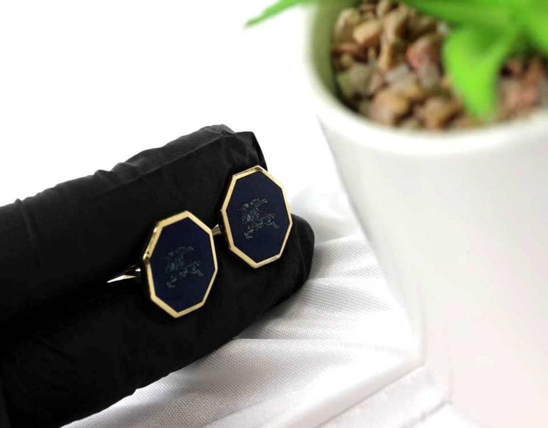 버버리 B+등급 남자 명품 커프스 빈티지 상품이미지6