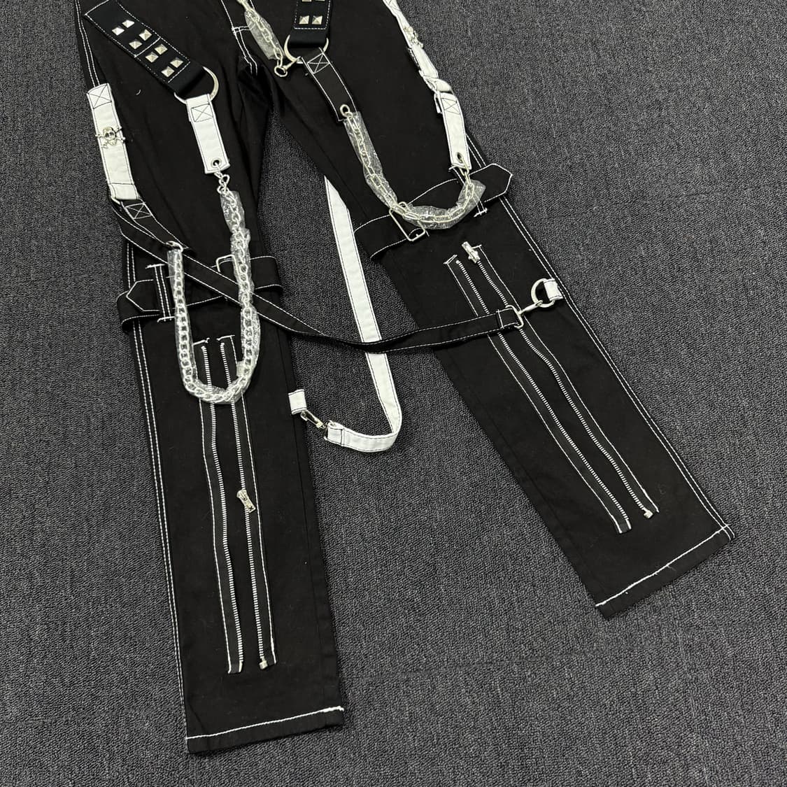 TRIPP nyc 본디지 스트랩 레이더 지퍼 팬츠 상품이미지3