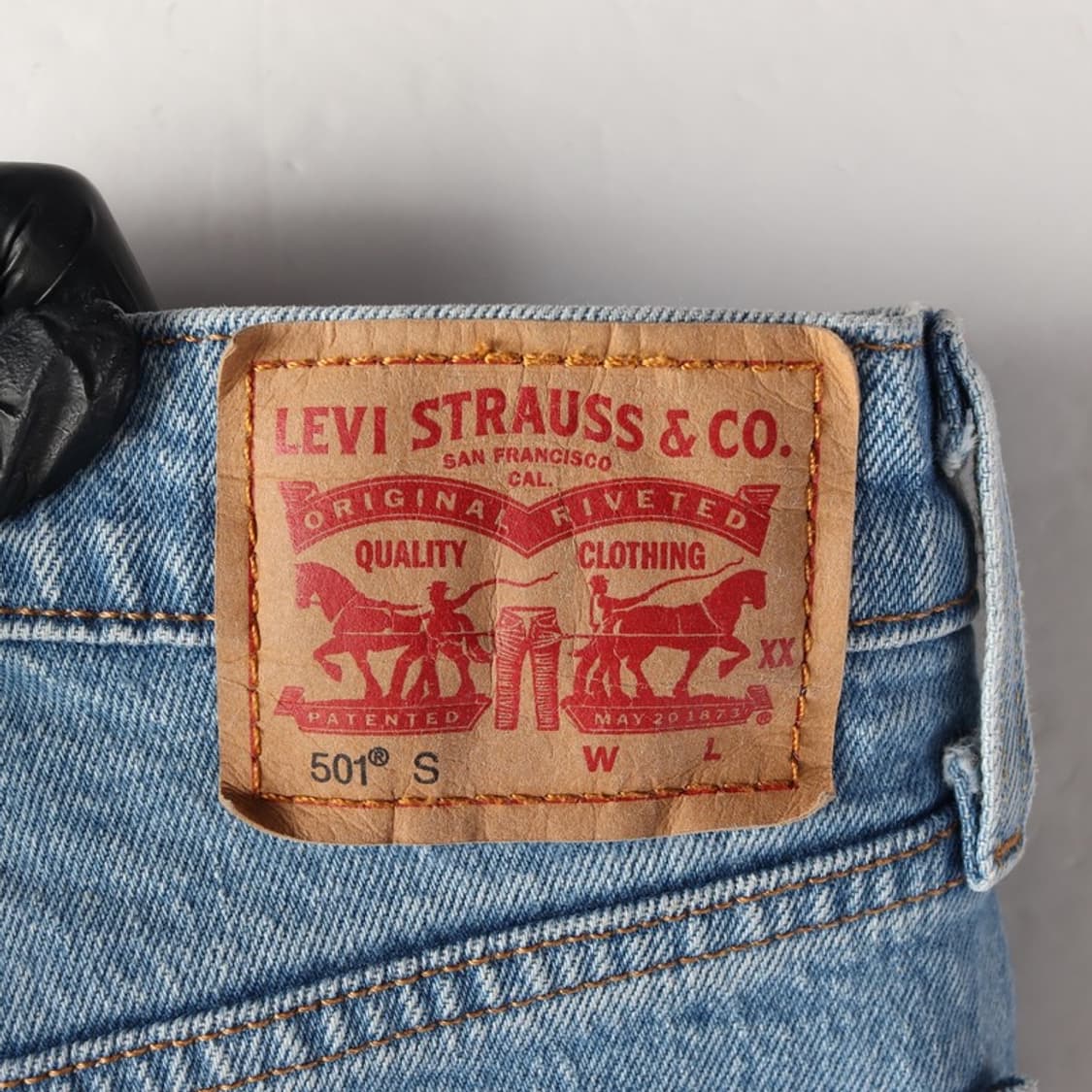 리바이스 501S 빈티지 연청 데님 팬츠 25 상품이미지6
