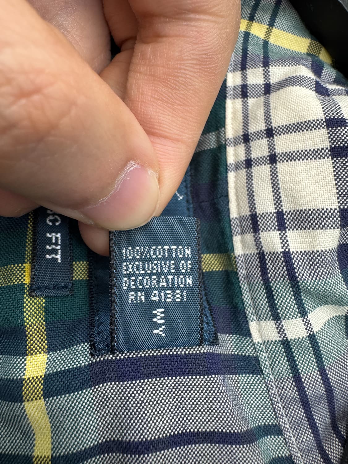 폴로랄프로렌 타탄 체크 오버 셔츠 상품이미지6