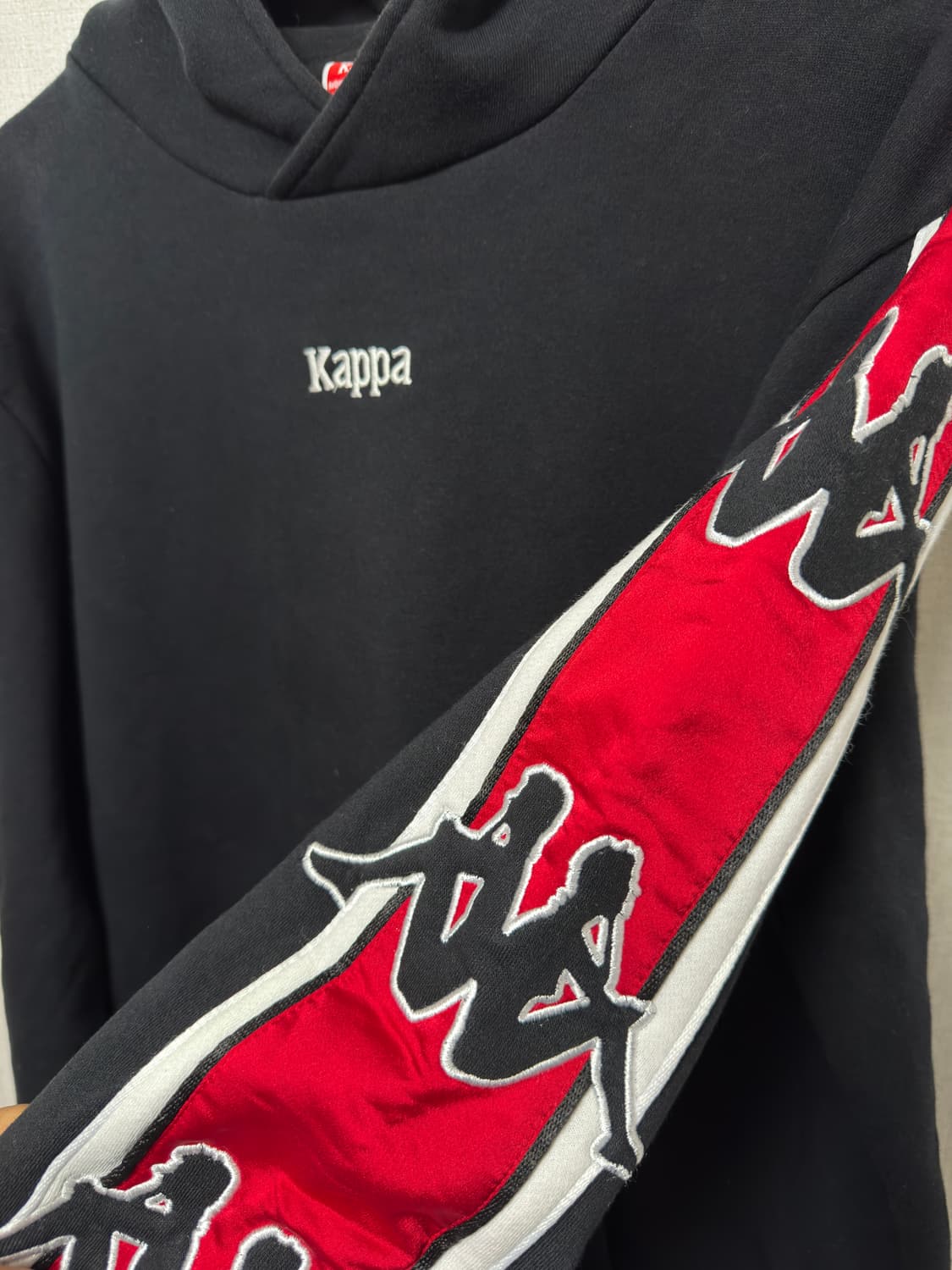카파 레드 후드티 상품이미지4