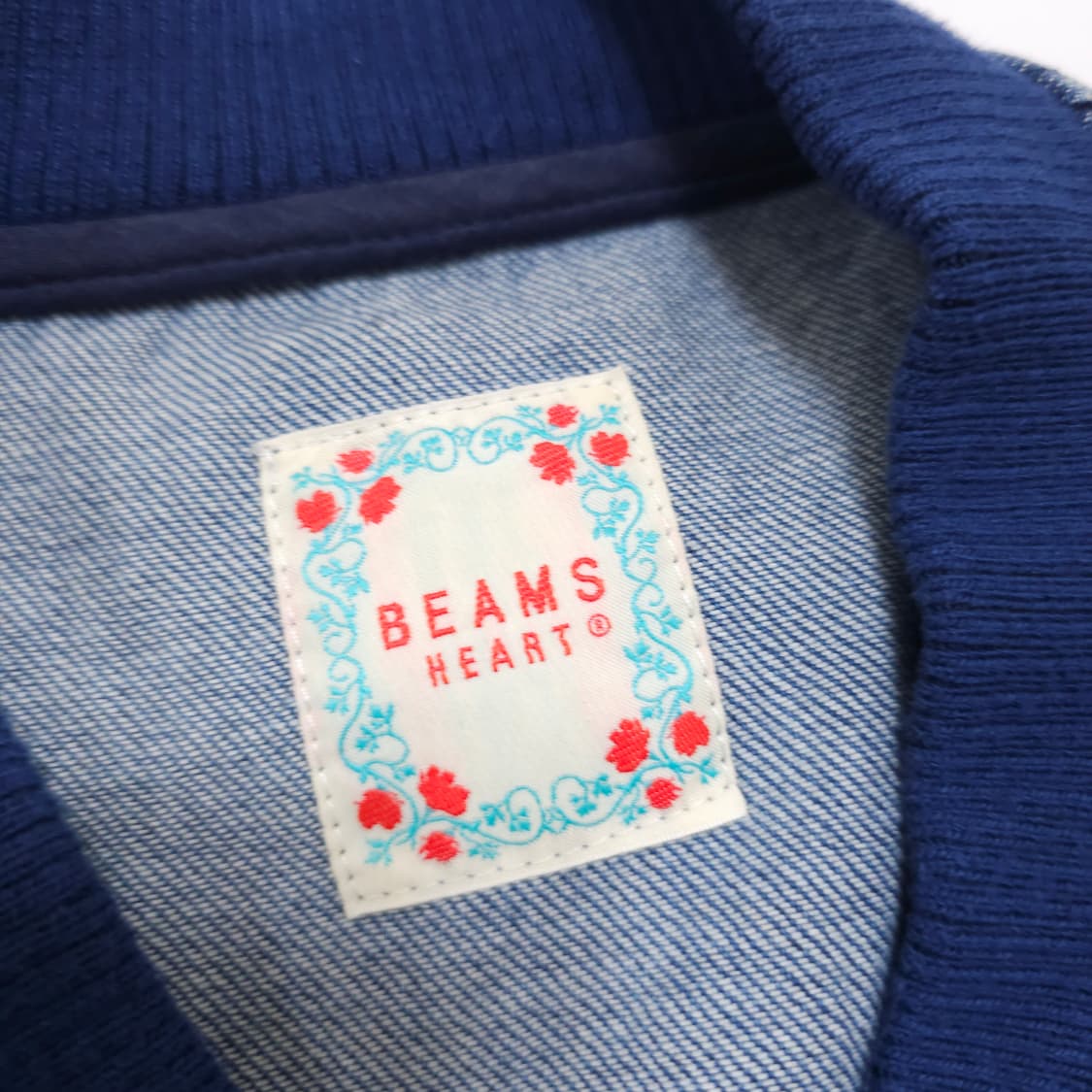 빔즈하트 데님 블루종 자켓 상품이미지3