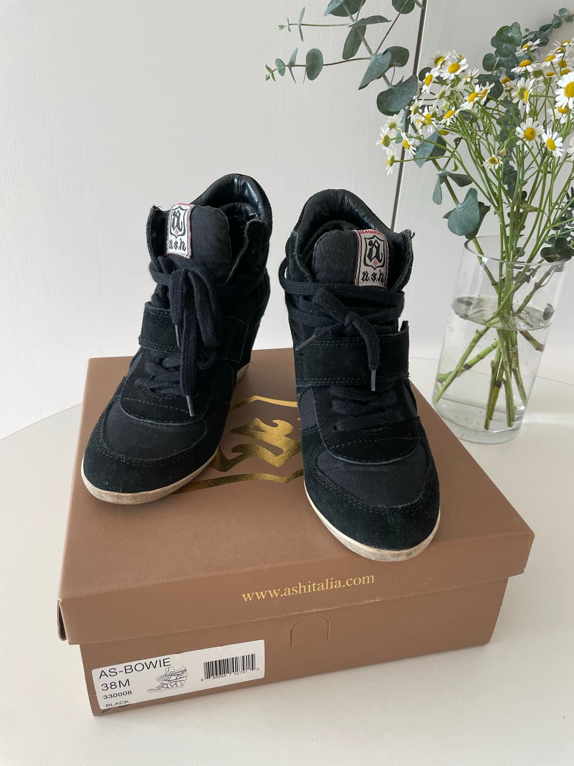(풀셋) ash 보위 블랙 스니커즈 38 상품이미지1