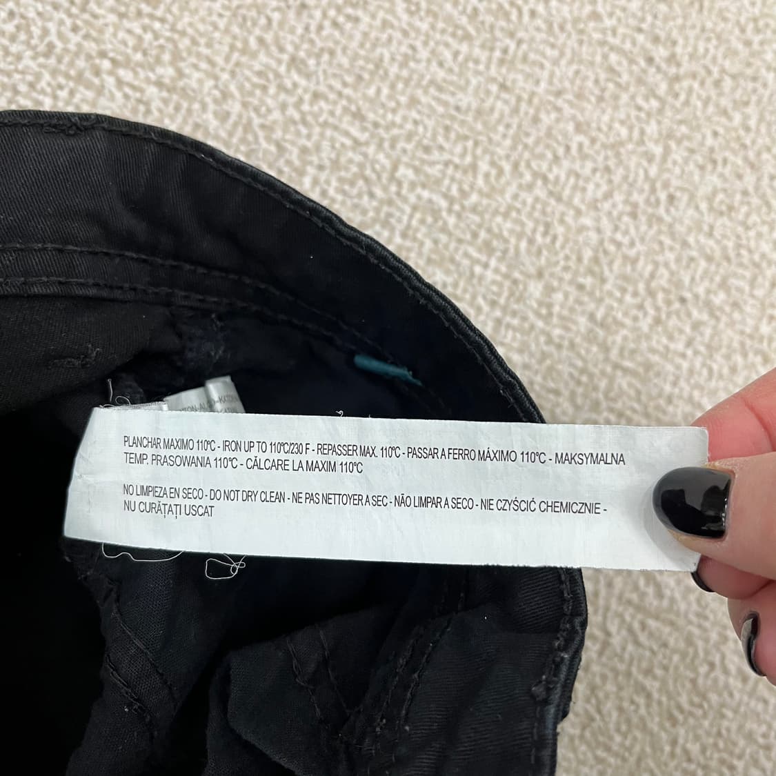 30 자라 데일리 블랙진 데님 바지 0128M 상품이미지3