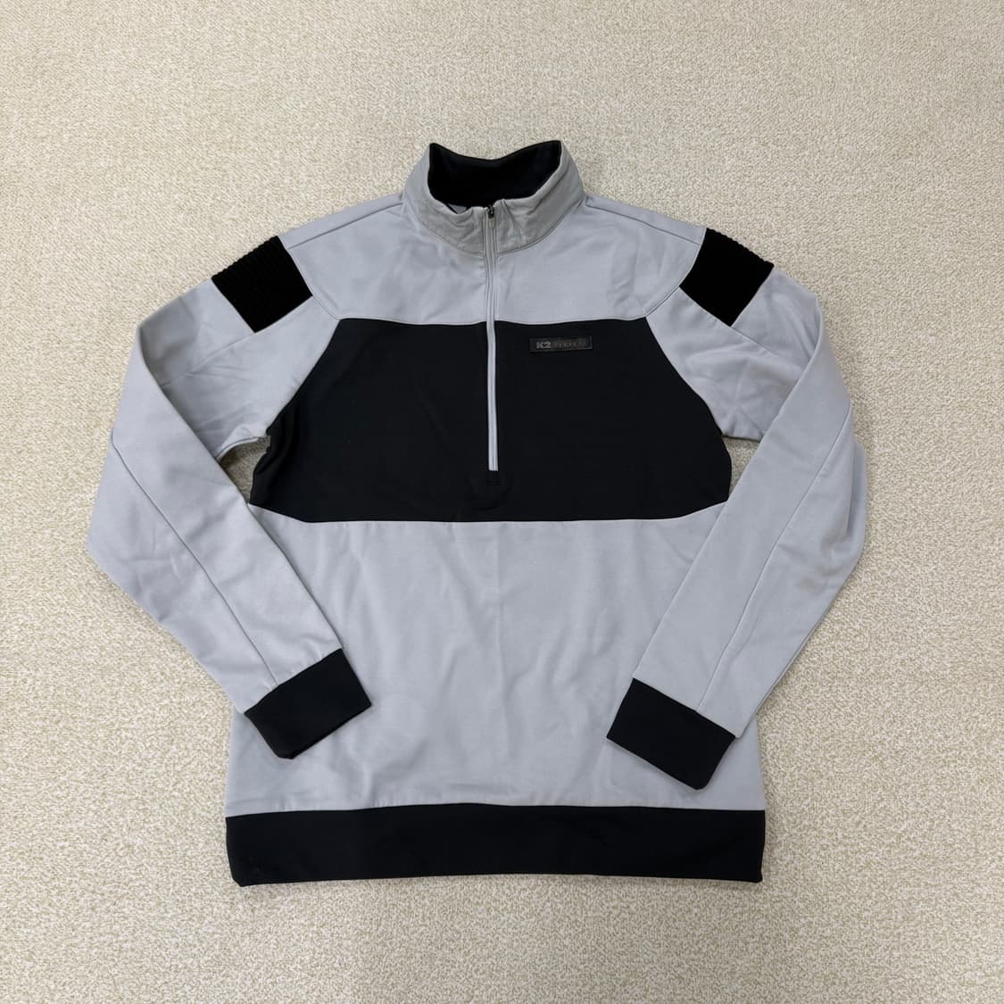 100 K2 아웃도어 기모 하프집업 0225T1 상품이미지1