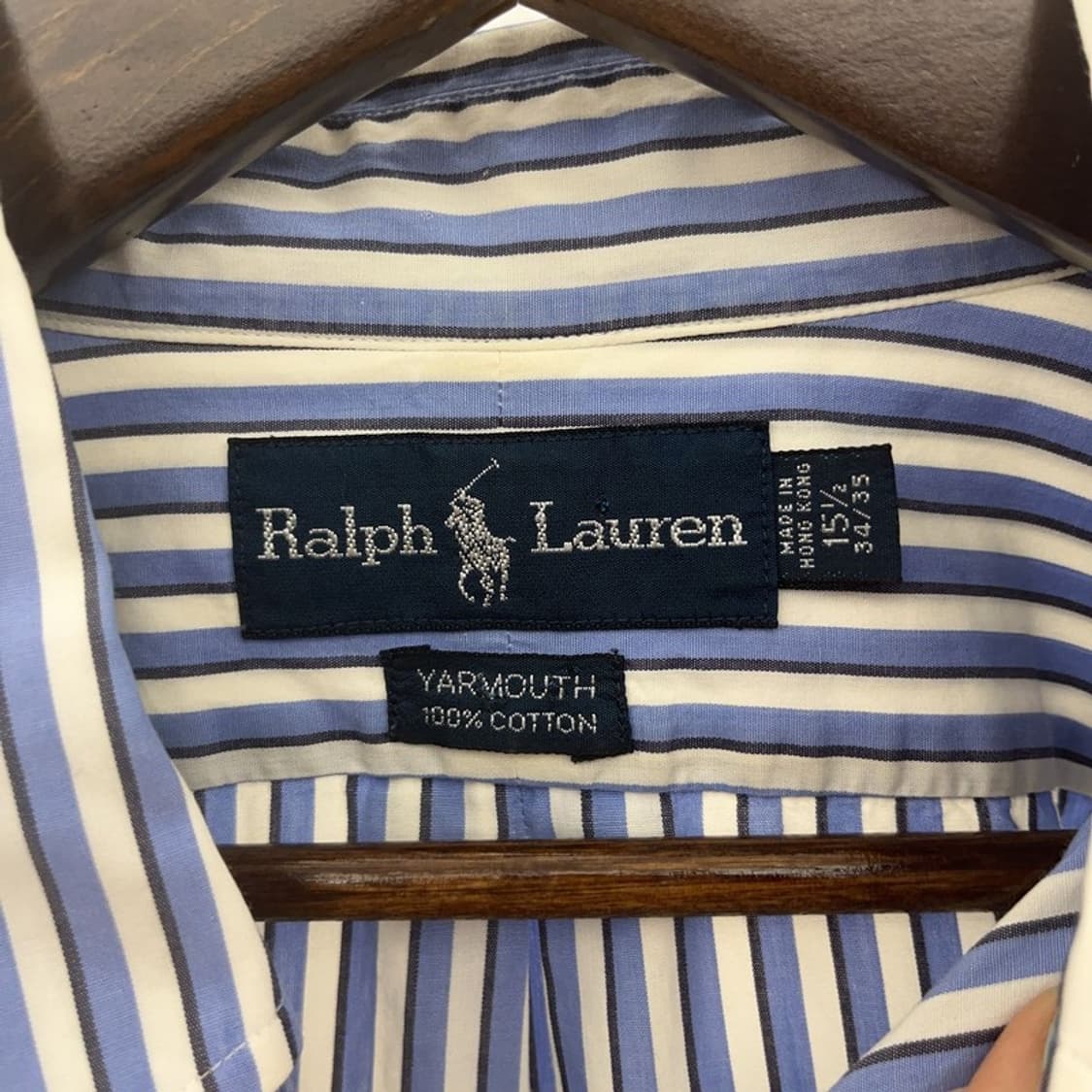 폴로 랄프로렌 캐주얼 베이직 스트라이프 셔츠 110 C06947 상품이미지4