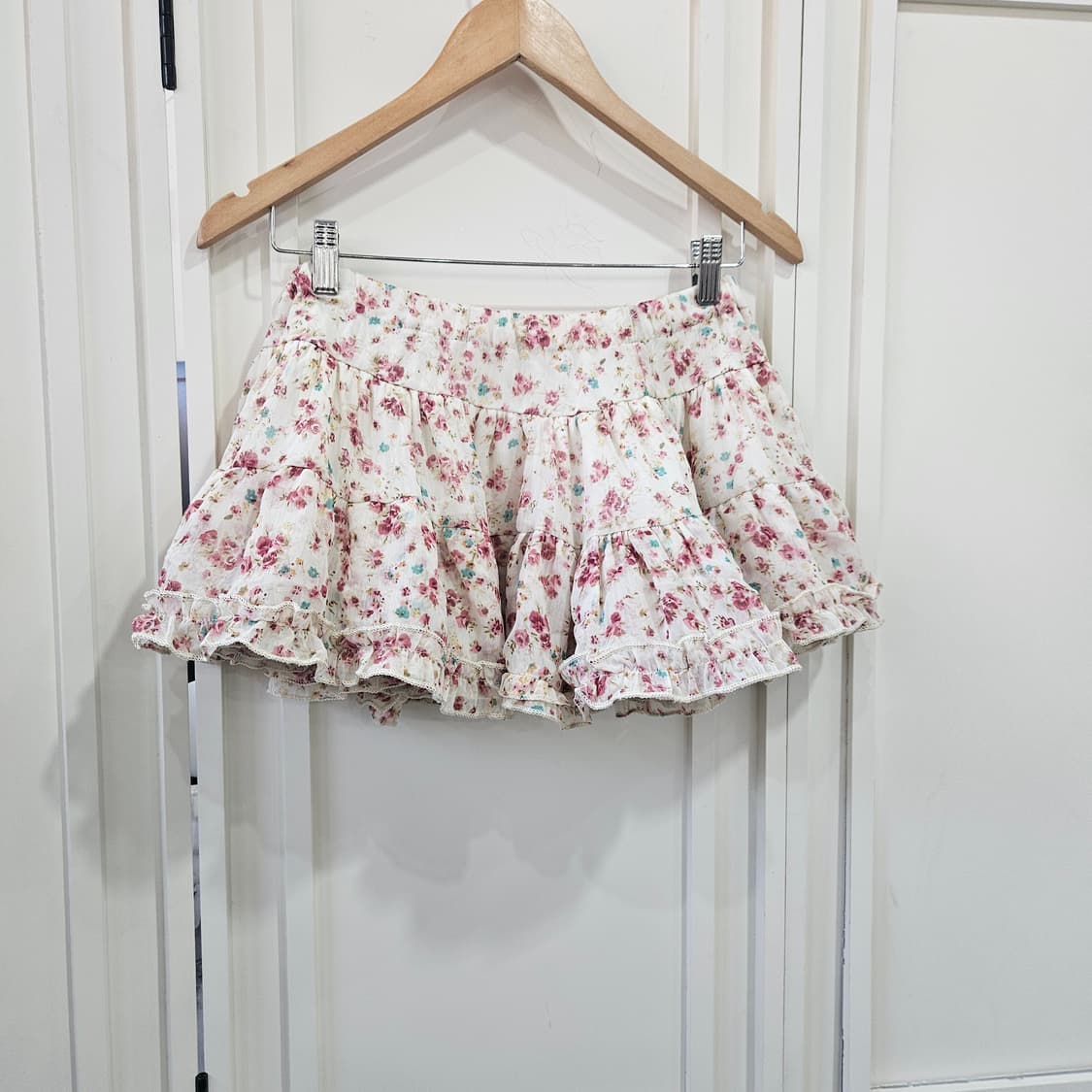 플라워 캉캉 프릴 스커트 상품이미지1