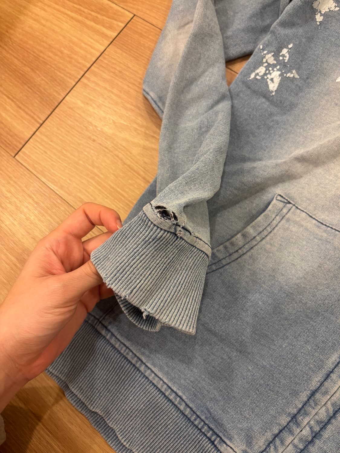 빈티지 성조기 후드집업 상품이미지7