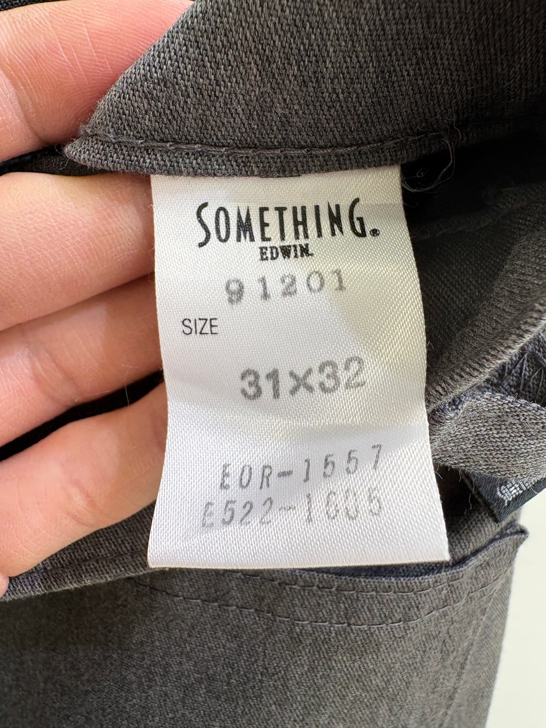 SOMETHING BY EDWIN (Made in Japan) 부츠컷팬츠 상품이미지6