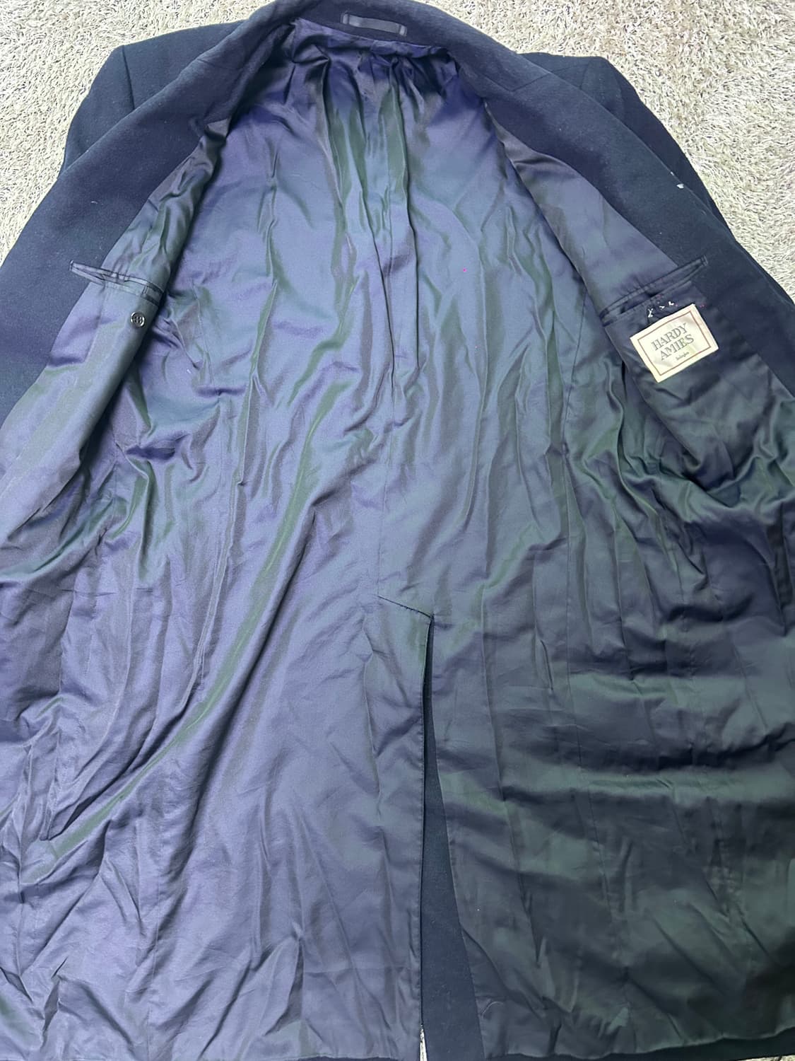 일제 HARDY ARMIES 캐시미어혼방 코트 사이즈 105-110 상품이미지5