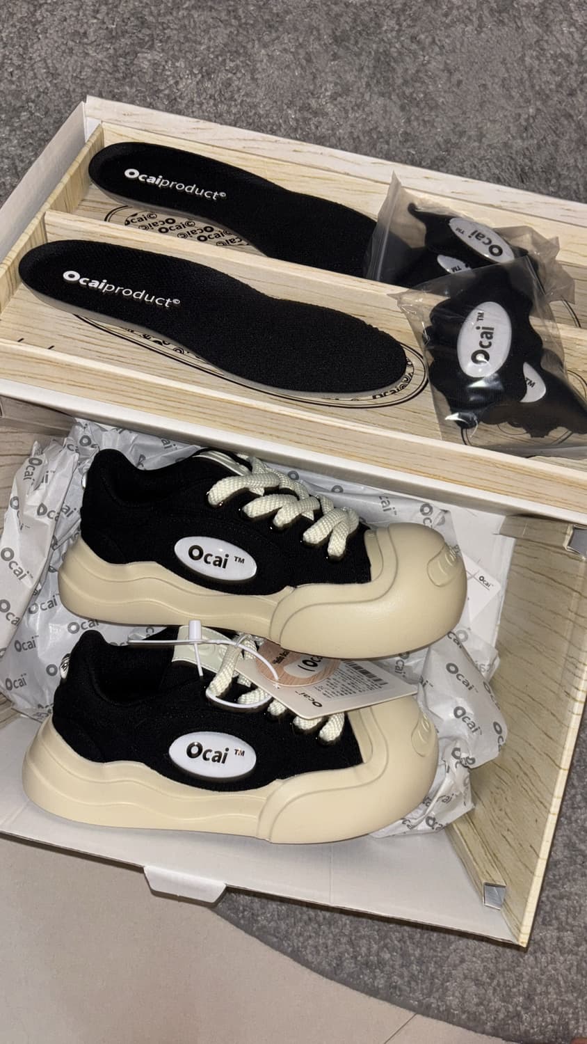 Ocai 오카이 스마일 빅헤드 컨버스 볼드 슈즈 240 아노짱 ano 상품이미지1