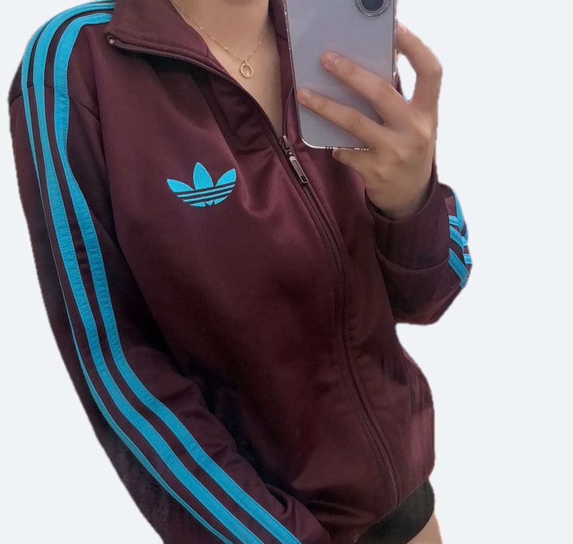 🔥대대장 아디다스 파이어버드 마룬버건디 민트 트랙탑 져지🔥 상품이미지3