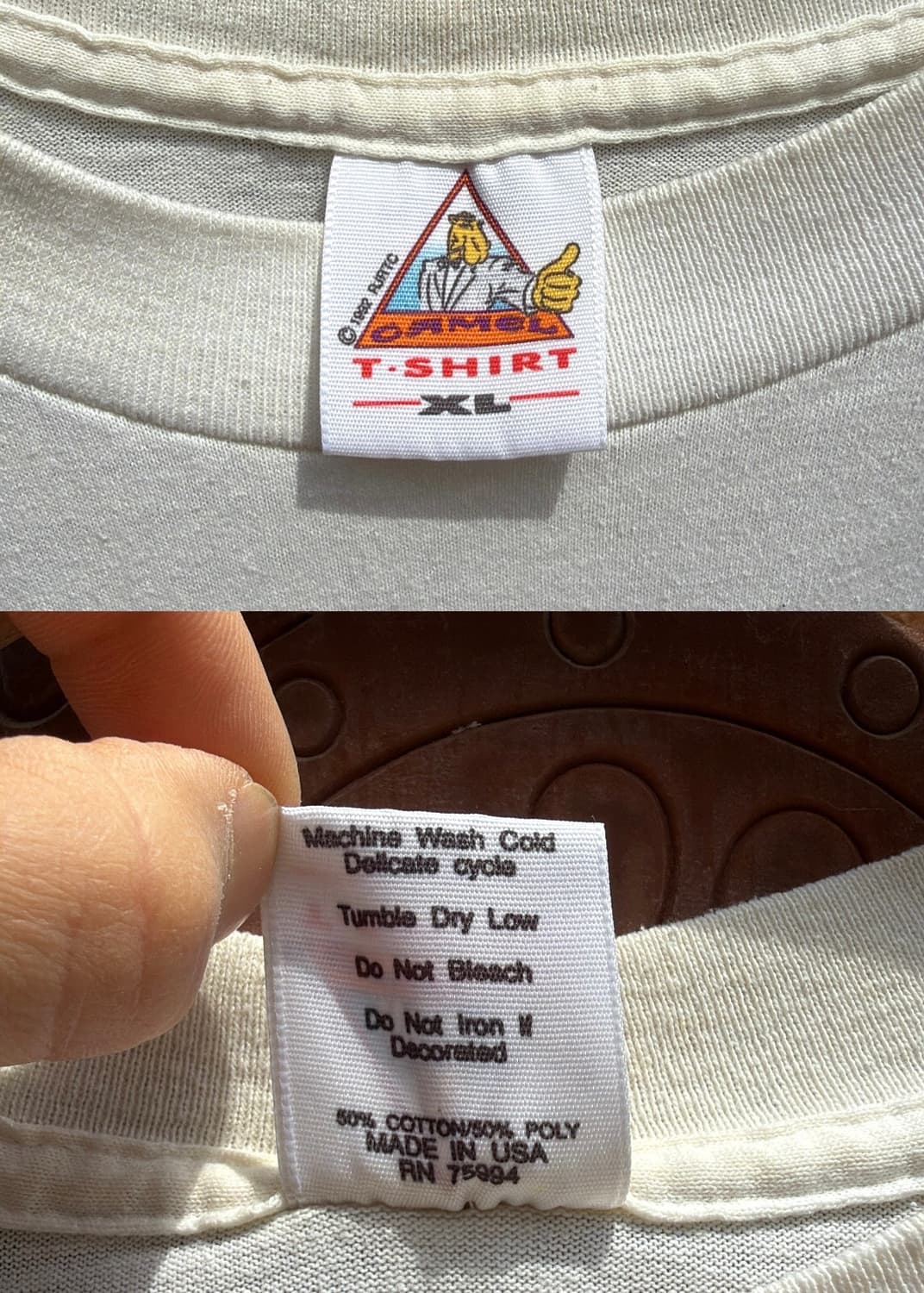 Camel 90s 카멜 클럽 맴버스 프로모 빈티지 포켓 티셔츠 상품이미지6