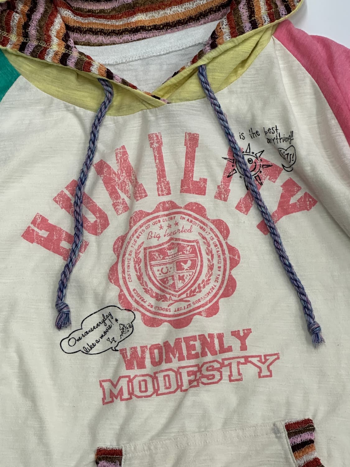 🐰괴짜룩 데코라 상의 코디세트🐰 반팔 레이어드 하구미 그런지 파스텔 상품이미지6