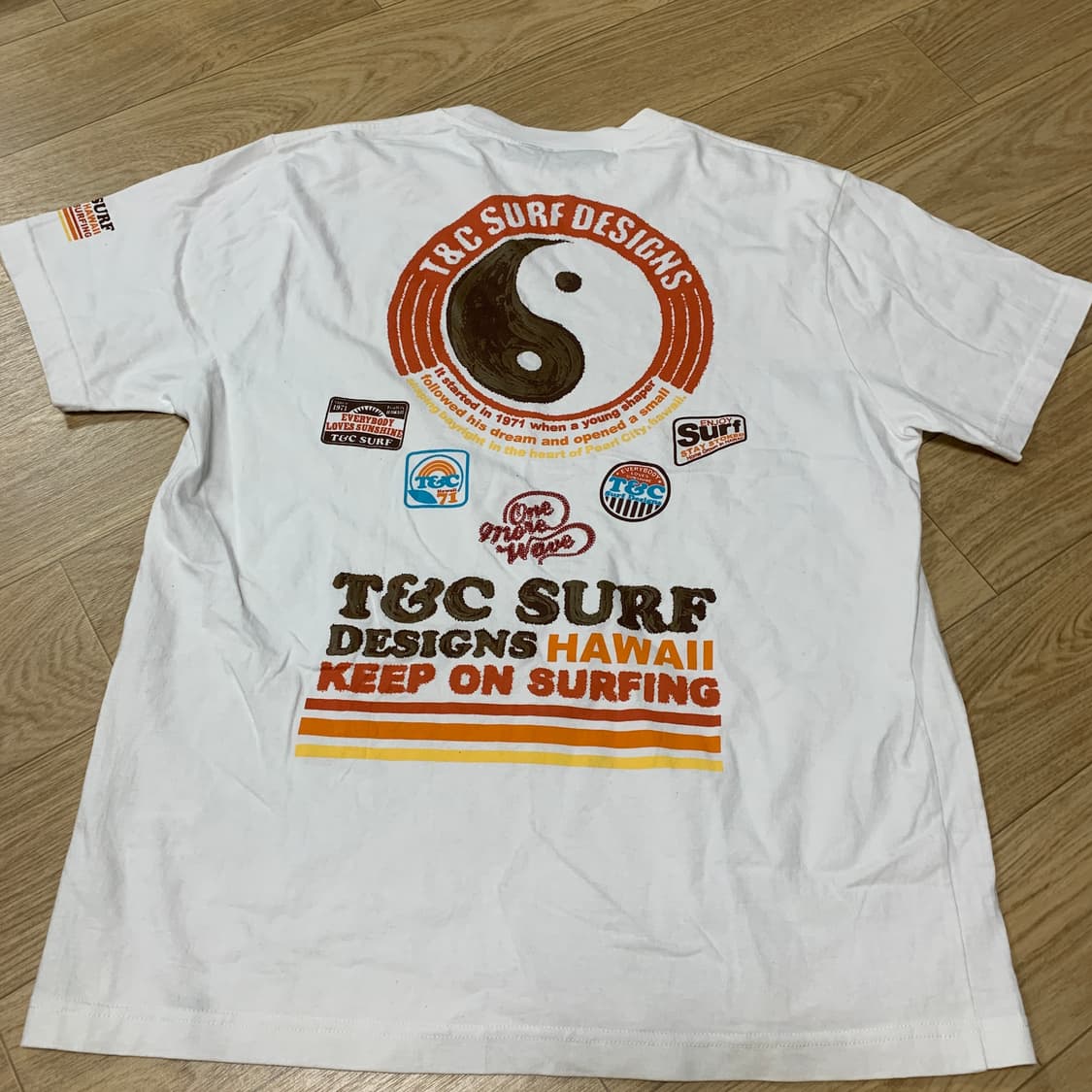 M)T&C surf designs 태극 반팔티 상품이미지1