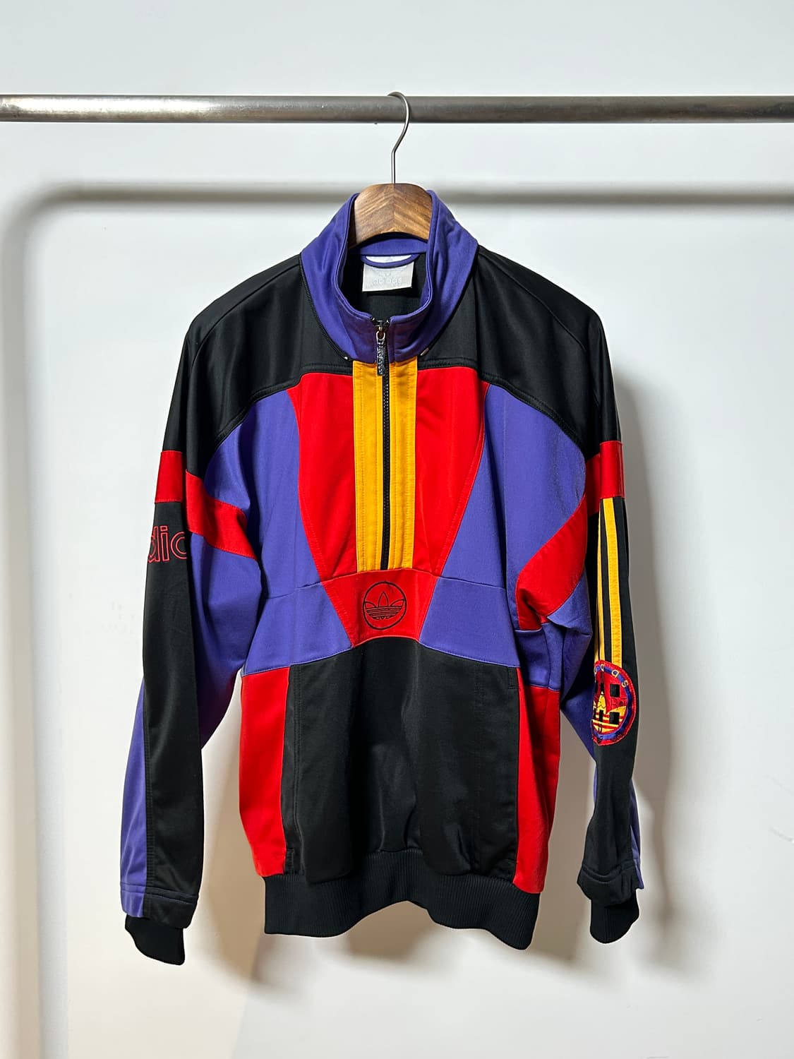 90s Adidas Original Half Zip Up Jacket 상품이미지1