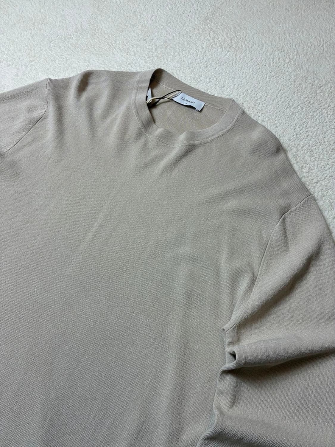 르마드 LEMARD 24ss 라운드 실켓 니트 PN6302    상품이미지2