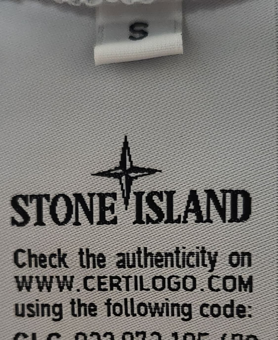 스톤아일랜드 카라 반팔 티셔츠 S 상품이미지4