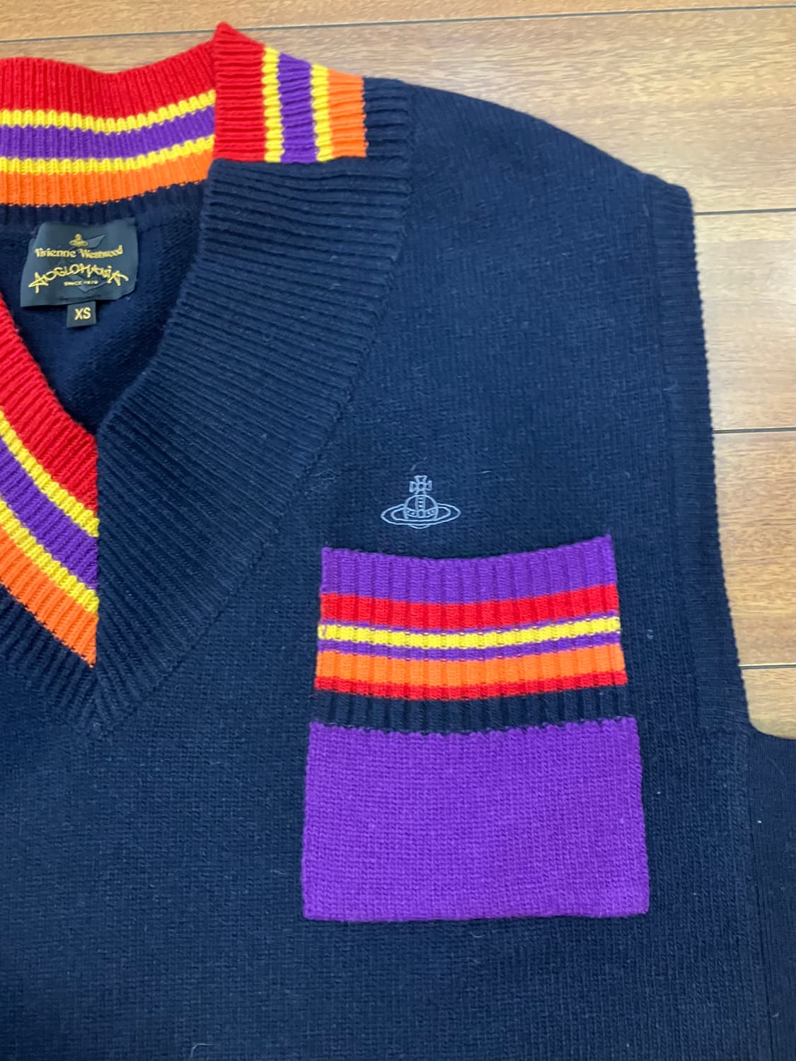 비비안웨스트우드 니트 조끼 상품이미지3