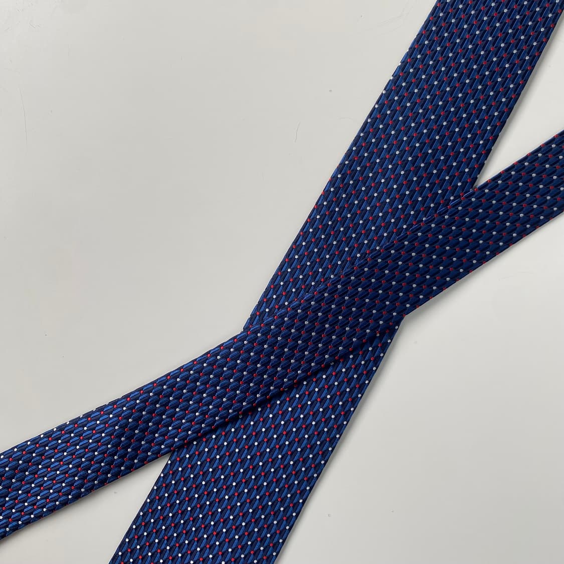 아쿠아스큐텀 정품 명품 넥타이 7.7cm 상품이미지4