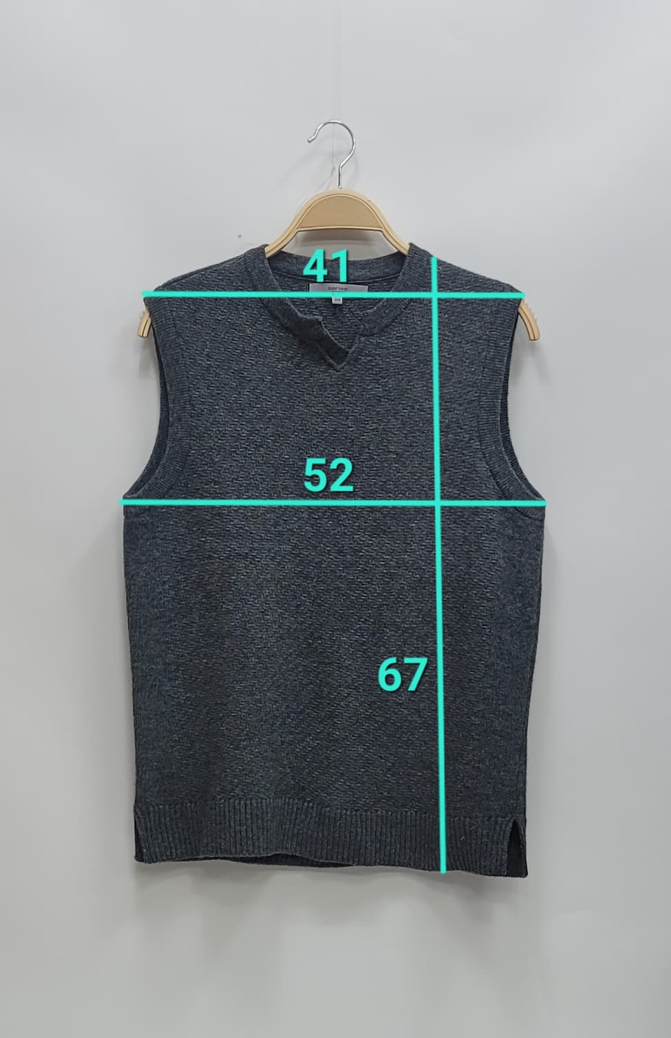 Series 시리즈 램스울 니트 베스트 / 남 100
 상품이미지10