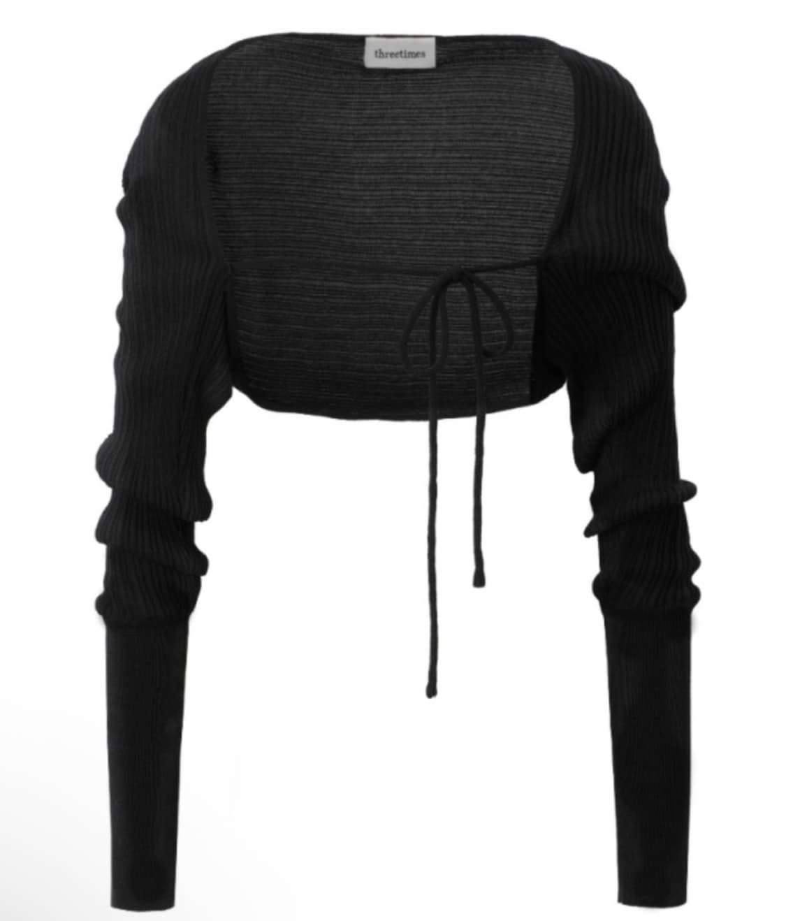 쓰리타임즈 릿볼레로 블랙 상품이미지1