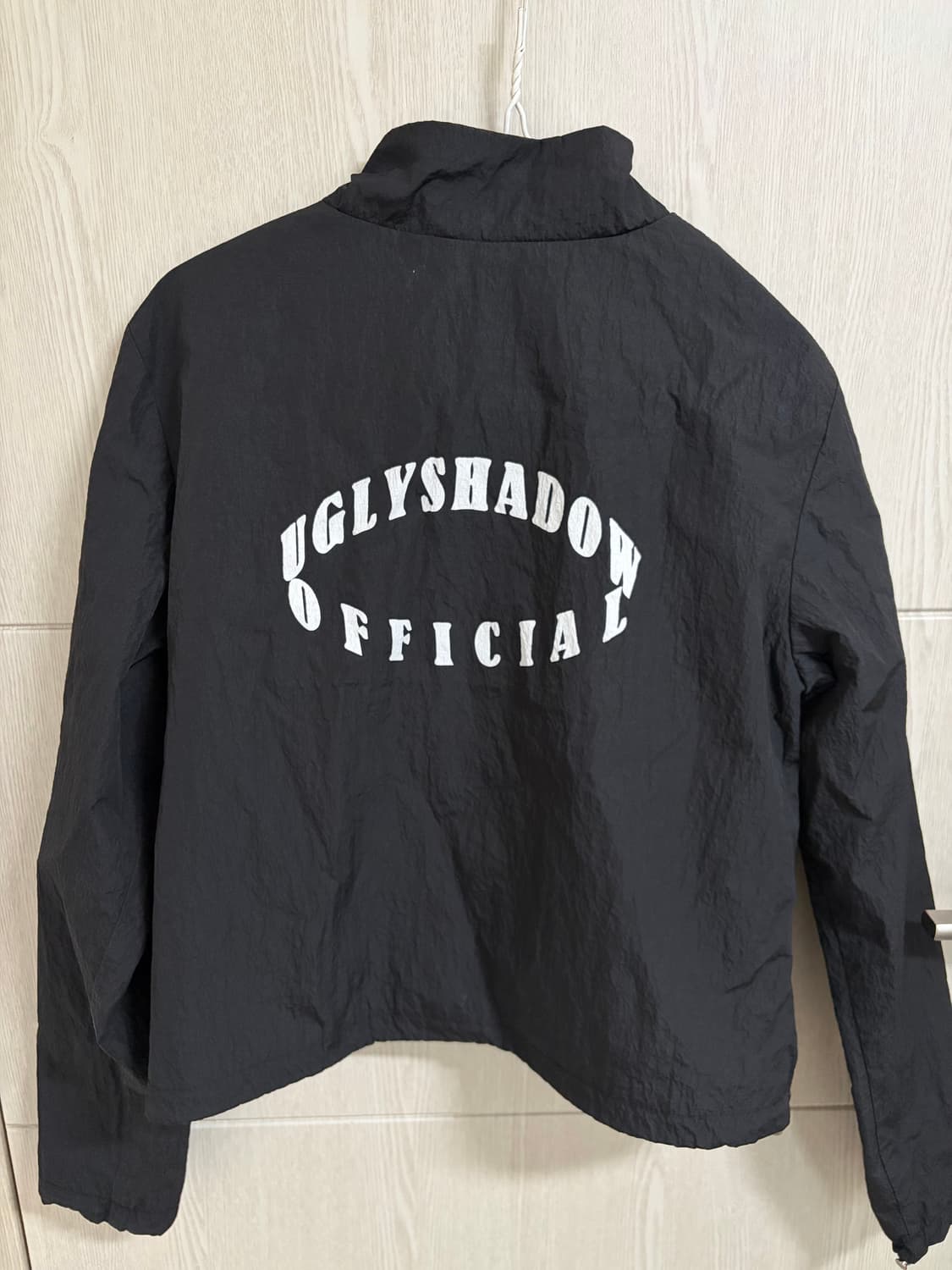 어글리쉐도우 셔링자켓 크롭 바람막이 상품이미지6