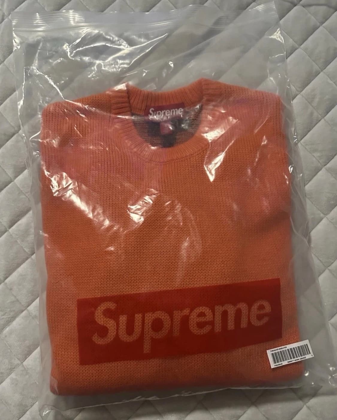 슈프림 x 트레셔 스웨터 오렌지 - 24FW 상품이미지2