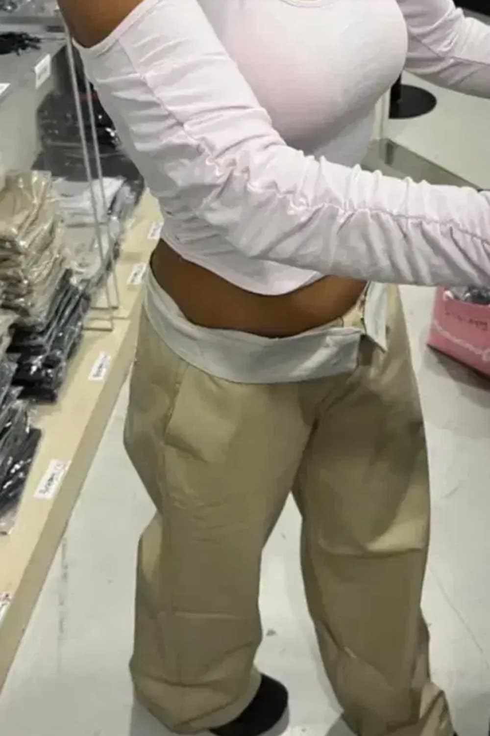 플리즈노팔로우 워크팬츠 1사이즈 상품이미지1