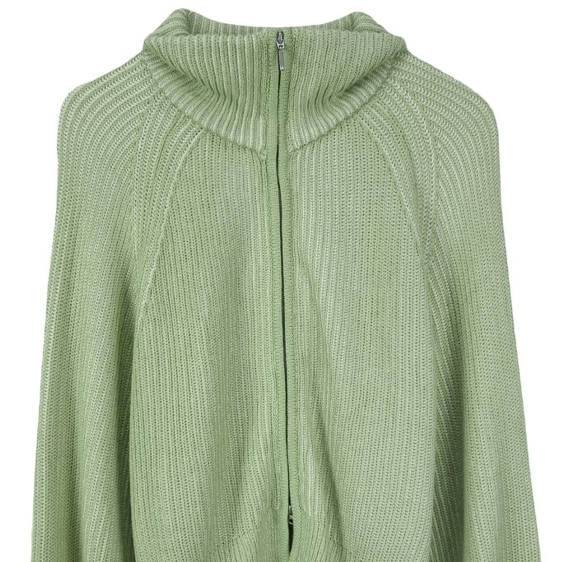 [일본빈티지] 오버사이즈 니트 집업 가디건 M18308 상품이미지4