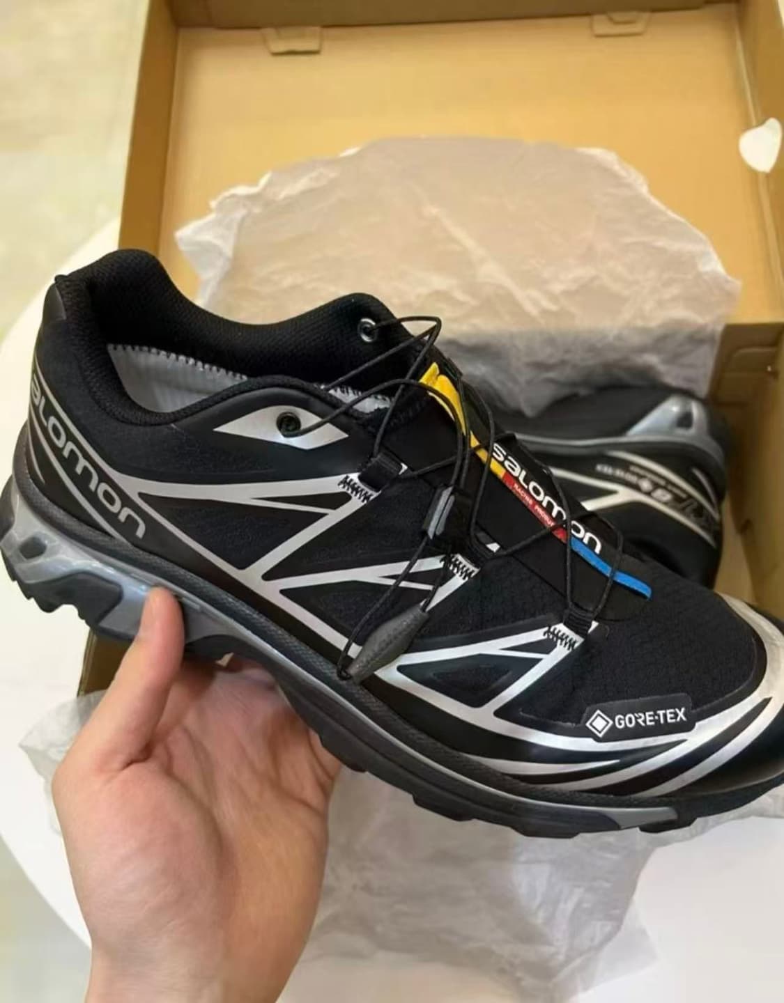 살로몬 XT-6 고어텍스 블랙 실버 265mm 상품이미지1