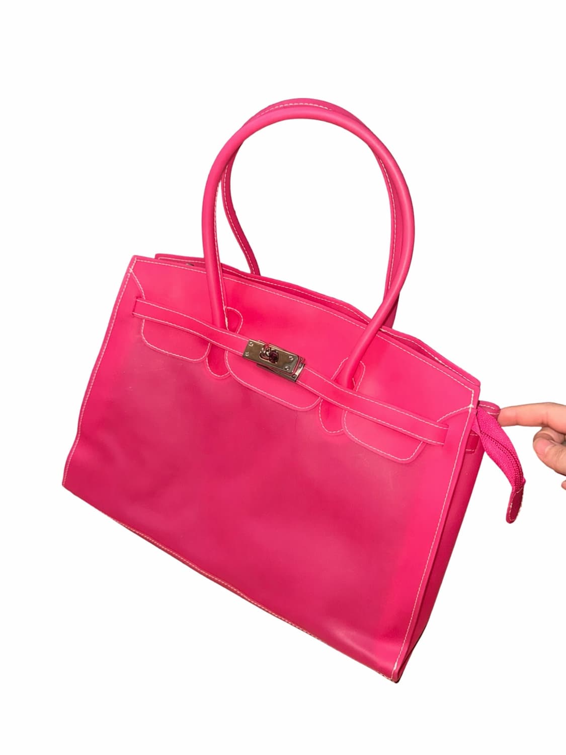 Kiikii 젤리 버킨백 젤리 퍼킨백 상품이미지3