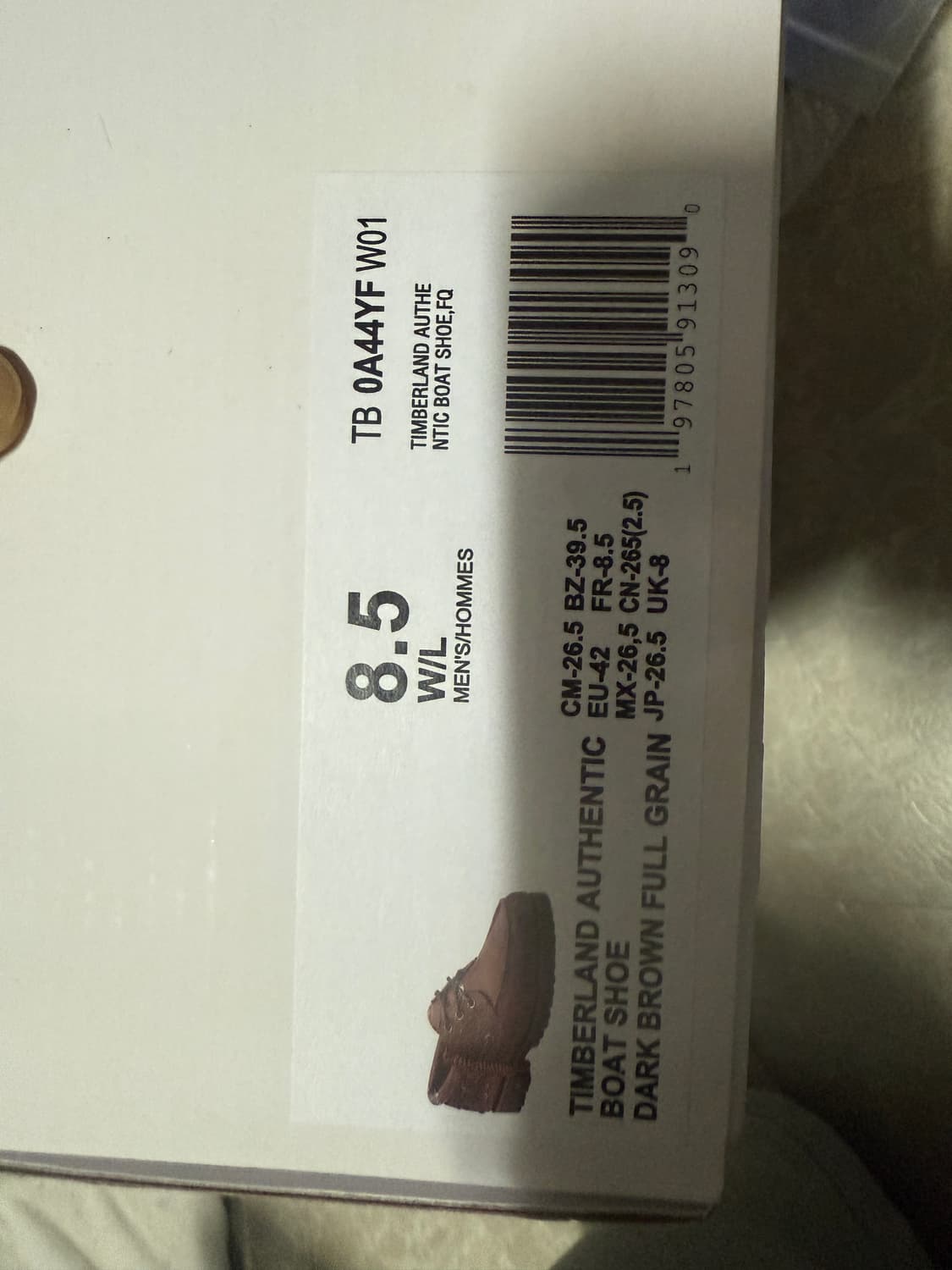 265사이즈 팀버랜드 디스이즈네버댓 보트 슈즈 상품이미지5