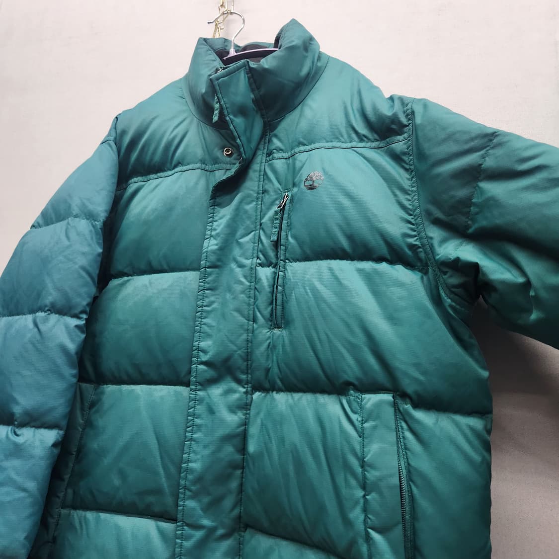 팀버랜드 로고 덕다운 스트링 패딩 M(XL) 상품이미지3