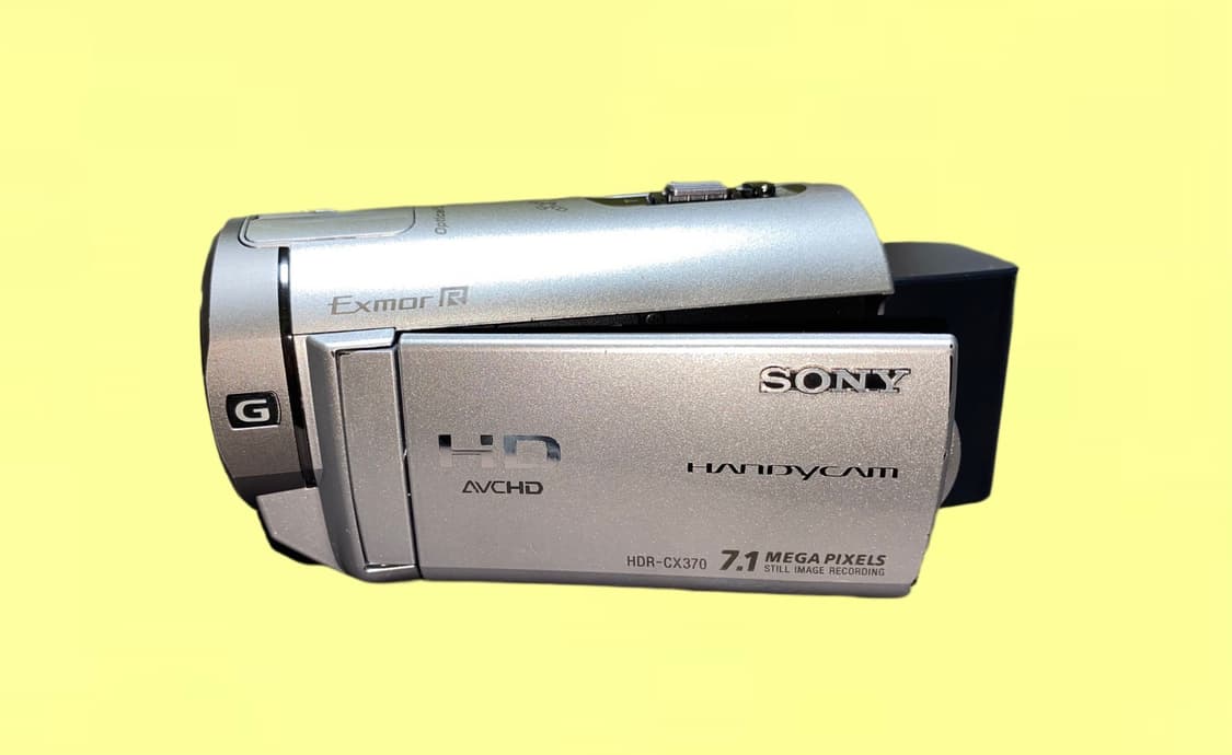 SONY HDR-CX370V 빈티지캠코더 (작례 있음) 상품이미지2